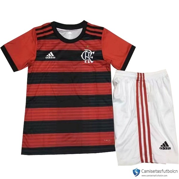 Camiseta Flamengo Primera equipo Niños 2018-19 Rojo